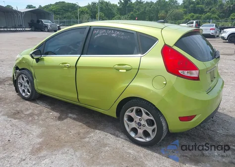 2013 Ford Fiesta Titanium from USA, damaged, VIN 3FADP4FJ5DM118042